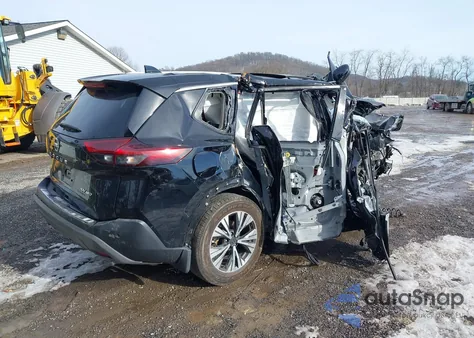 2021 Nissan Rogue Sv Intelligent Awd из США, поврежденный, VIN JN8AT3BB7MW230203